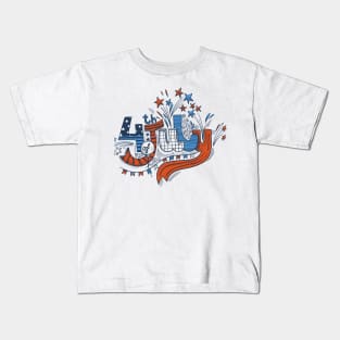 4th of July independence day Kids T-Shirt